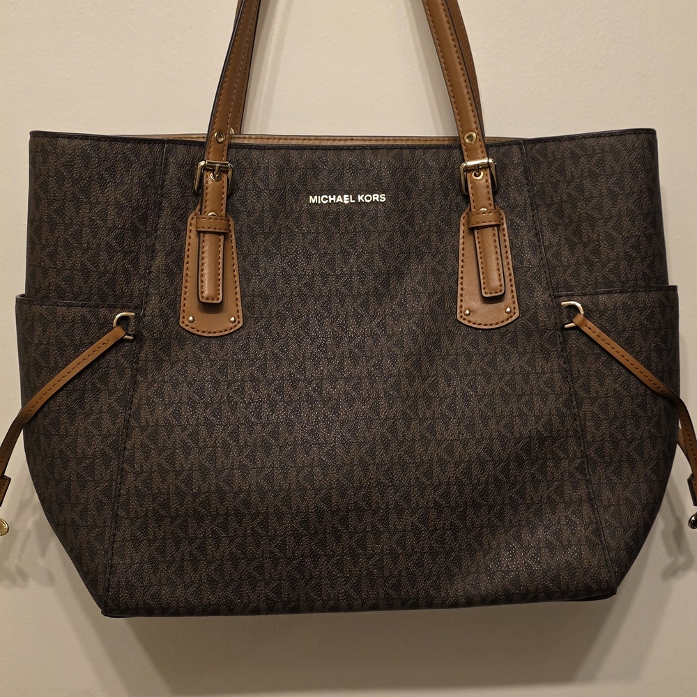 Michael Kors Brown Tote Bag